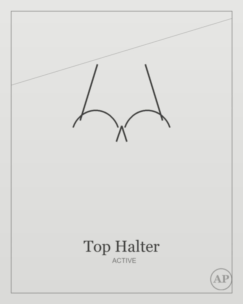 Top Halter Active